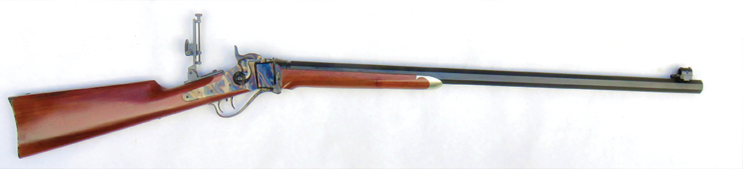 The C. Sharps Arms’ Hartford Model with 30-inch No. 1 Heavy barrel.